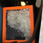 Air Filter Shredded by rodent